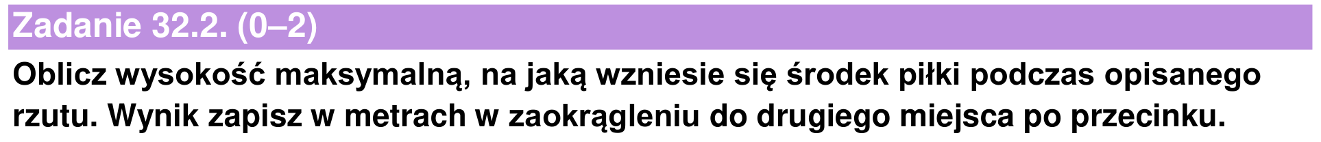 Informator maturalny 2024 – podstawa, zadanie 32.2