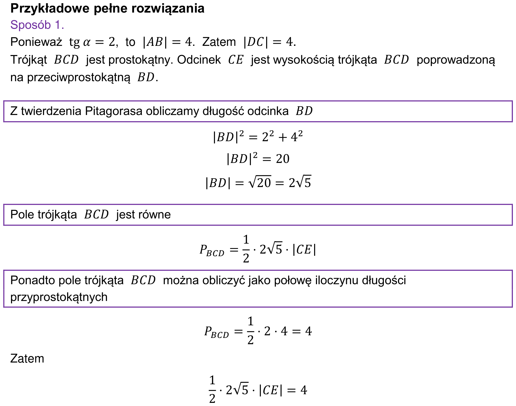 Informator maturalny 2024 – podstawa, odpowiedź do zadania 47, fragment 1
