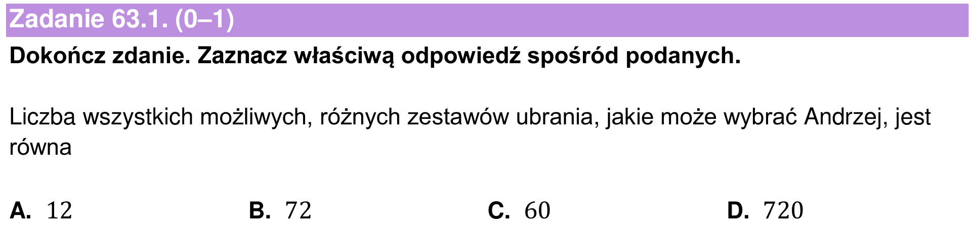Informator maturalny 2024 – podstawa, zadanie 63.1