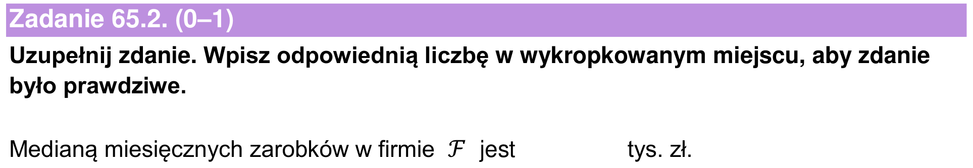 Informator maturalny 2024 – podstawa, zadanie 65.2