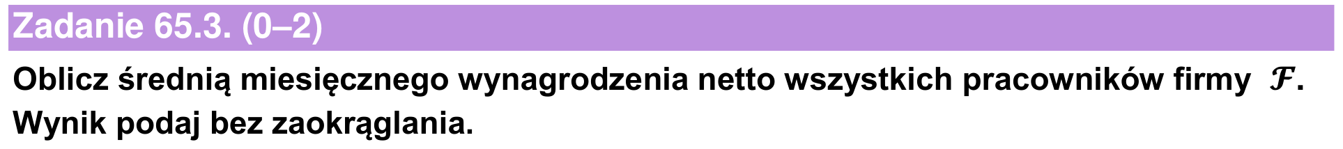 Informator maturalny 2024 – podstawa, zadanie 65.3