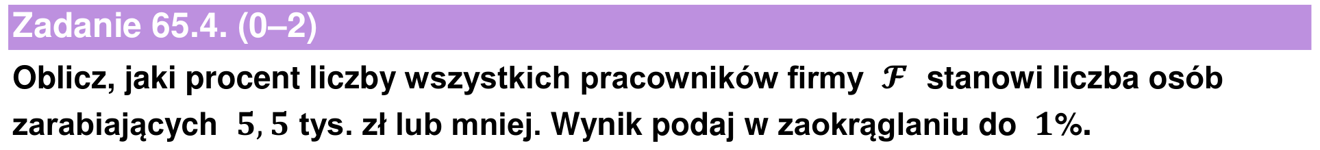 Informator maturalny 2024 – podstawa, zadanie 65.4