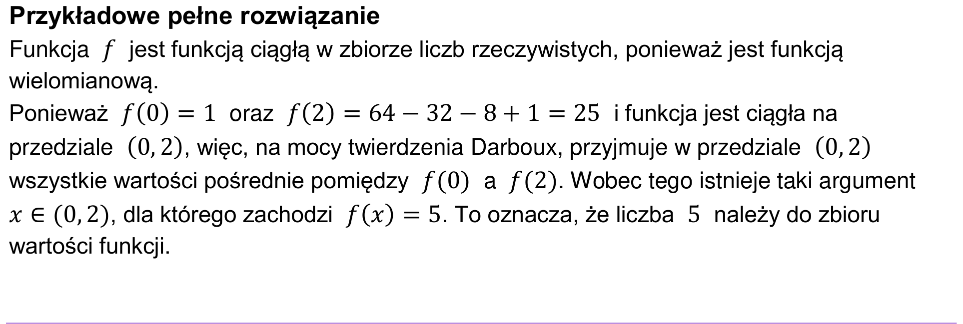Informator maturalny 2024 – rozszerzenie, odpowiedź do zadania 14