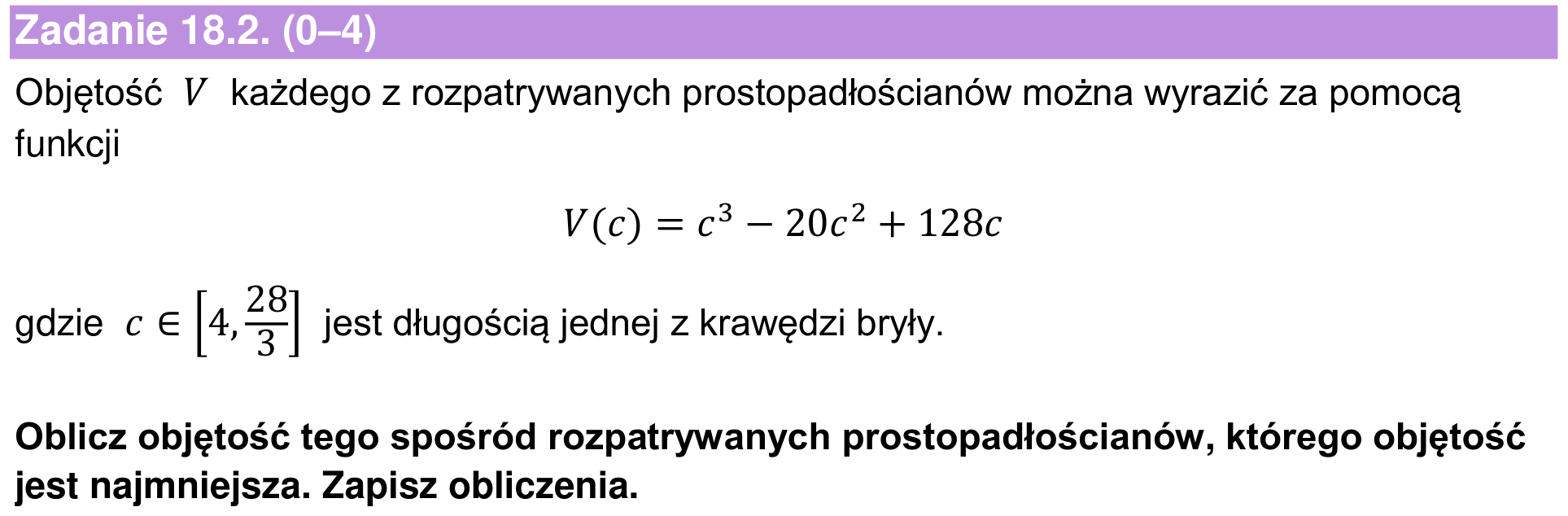 Informator maturalny 2024 – rozszerzenie, zadanie 18.2