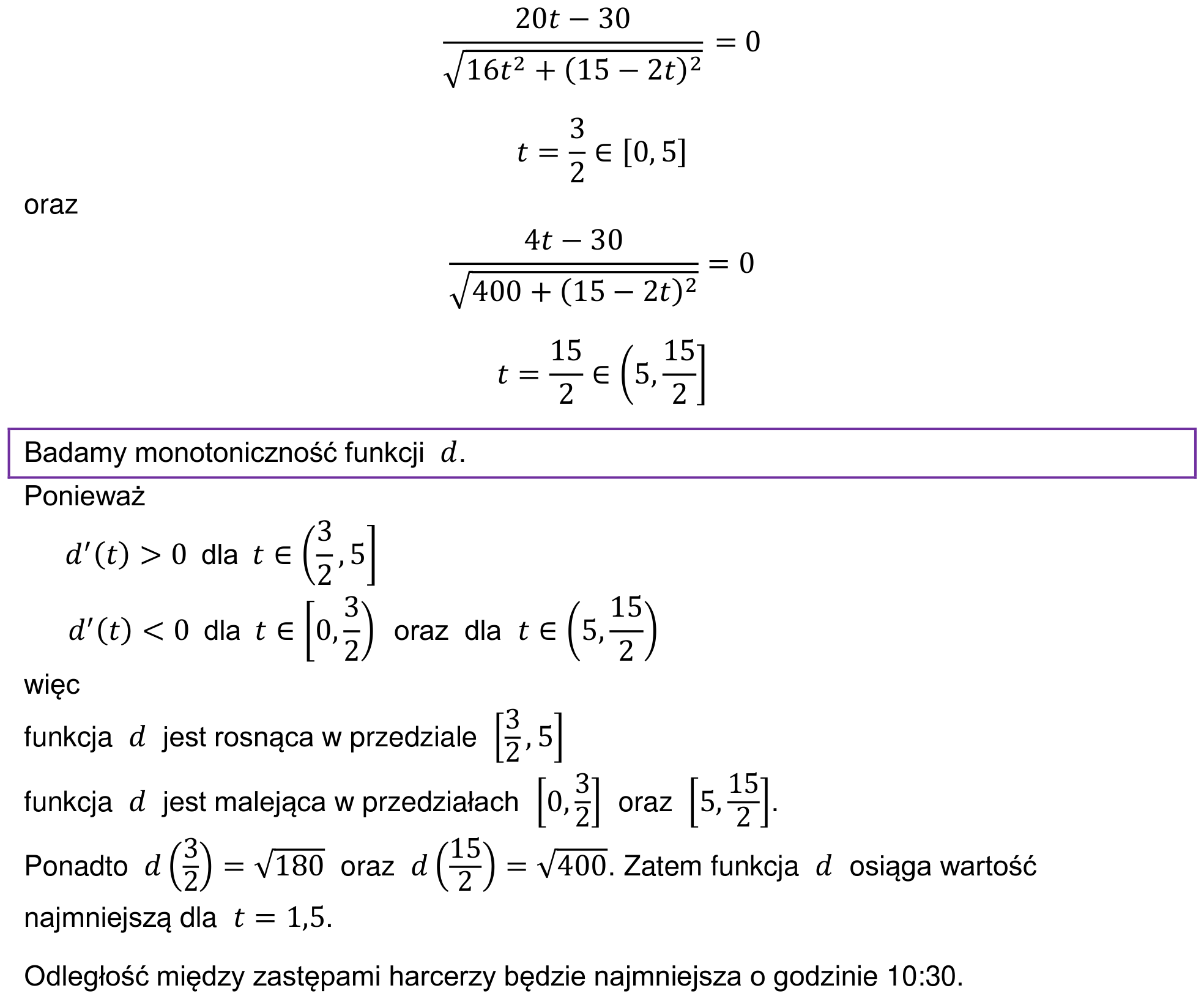 Informator maturalny 2024 – rozszerzenie, odpowiedź do zadania 19, fragment 3