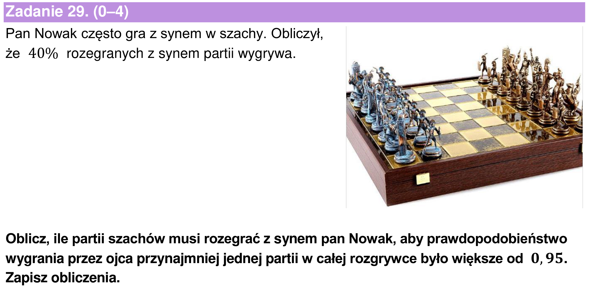 Informator maturalny 2024 – rozszerzenie, zadanie 29