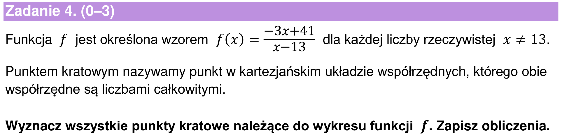 Informator maturalny 2024 – rozszerzenie, zadanie 4