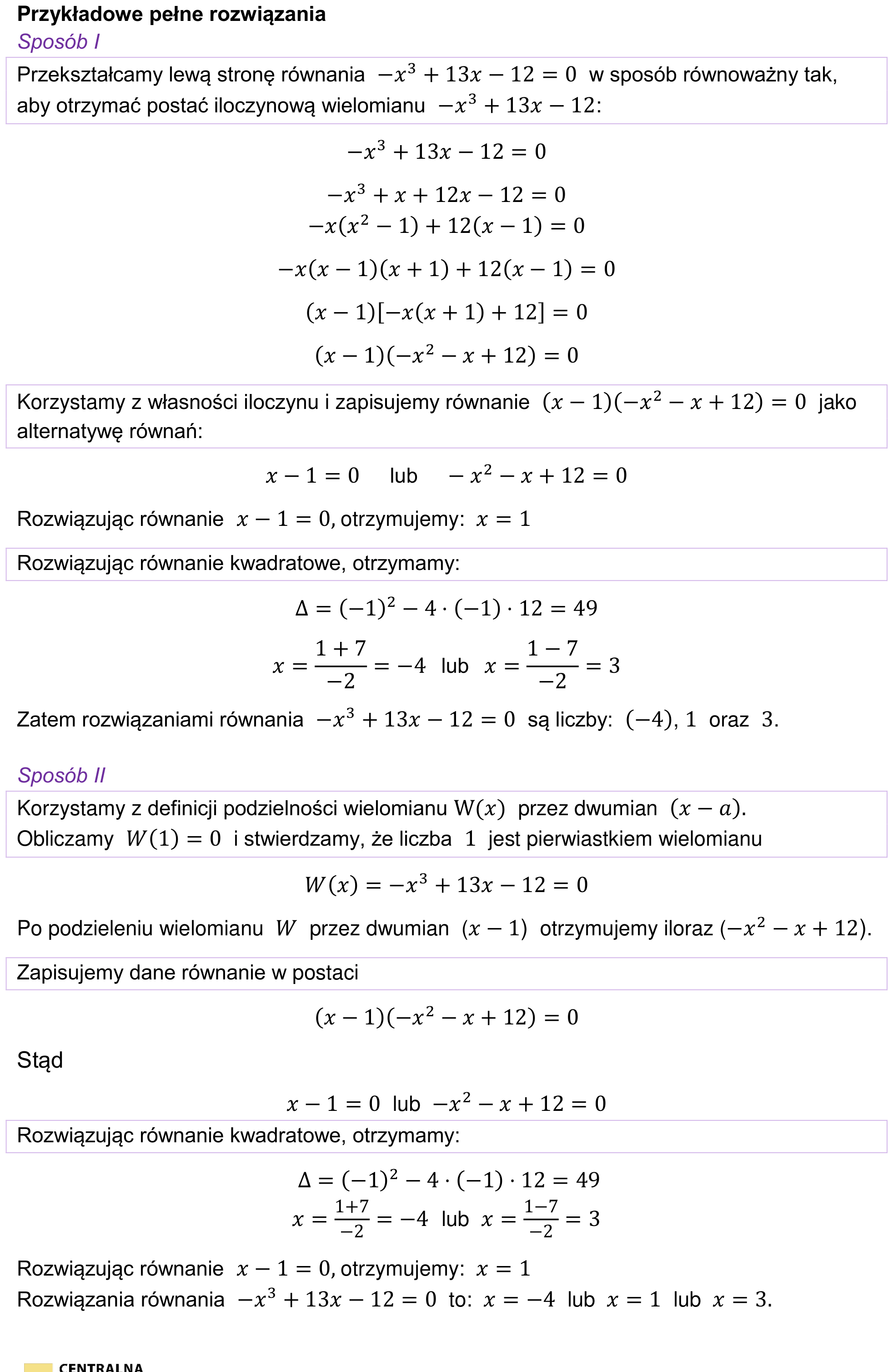Zbiór zadań 2022 – podstawa, odpowiedź do zadania 16, fragment 2