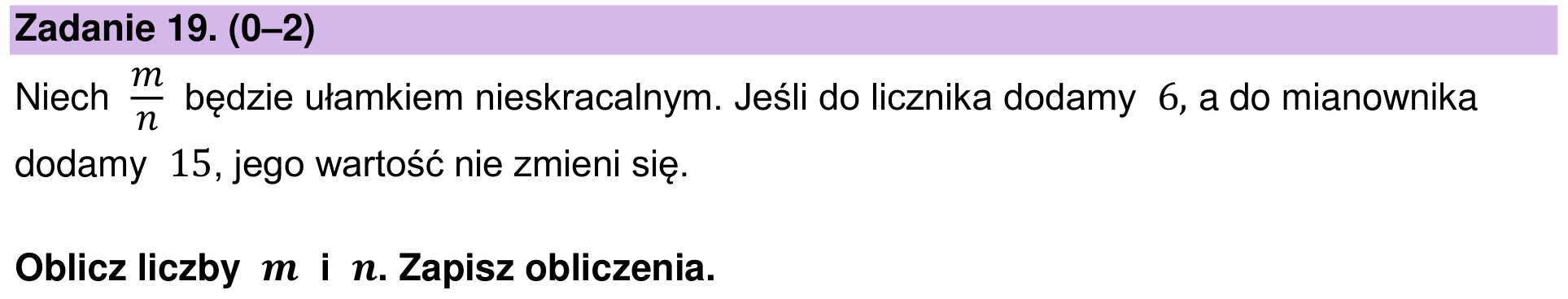 Zbiór zadań 2022 – podstawa, zadanie 19