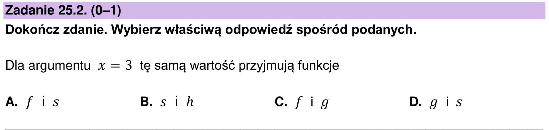Zbiór zadań 2022 – podstawa, zadanie 25.2