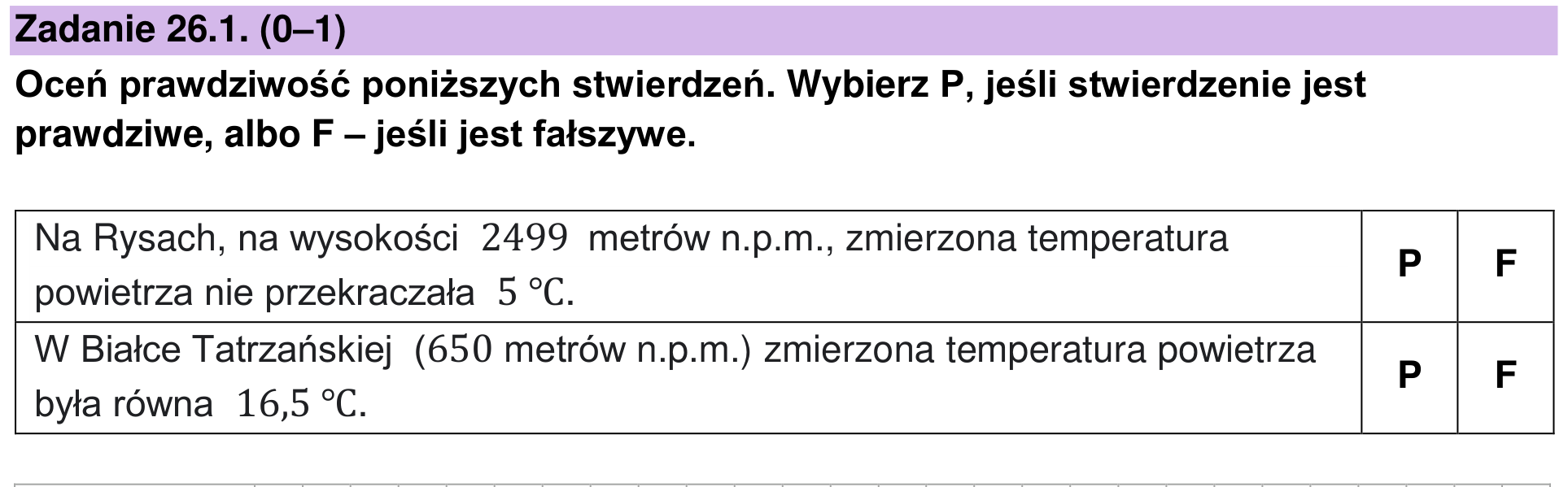 Zbiór zadań 2022 – podstawa, zadanie 26.1