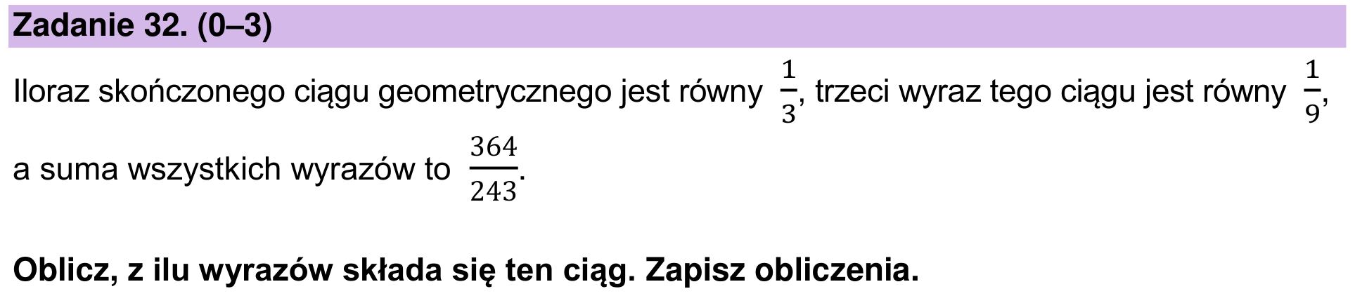 Zbiór zadań 2022 – podstawa, zadanie 32