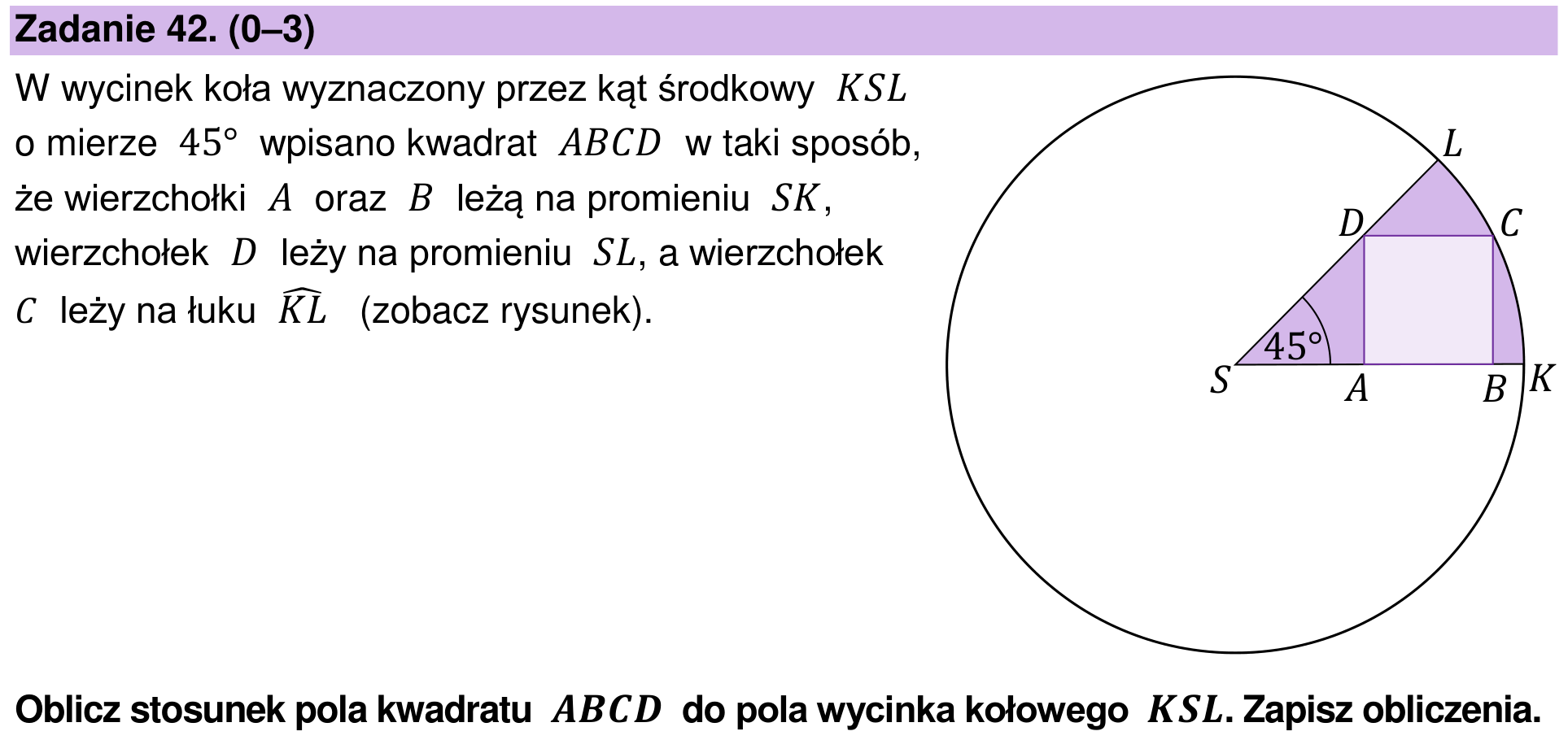 Zbiór zadań 2022 – podstawa, zadanie 42