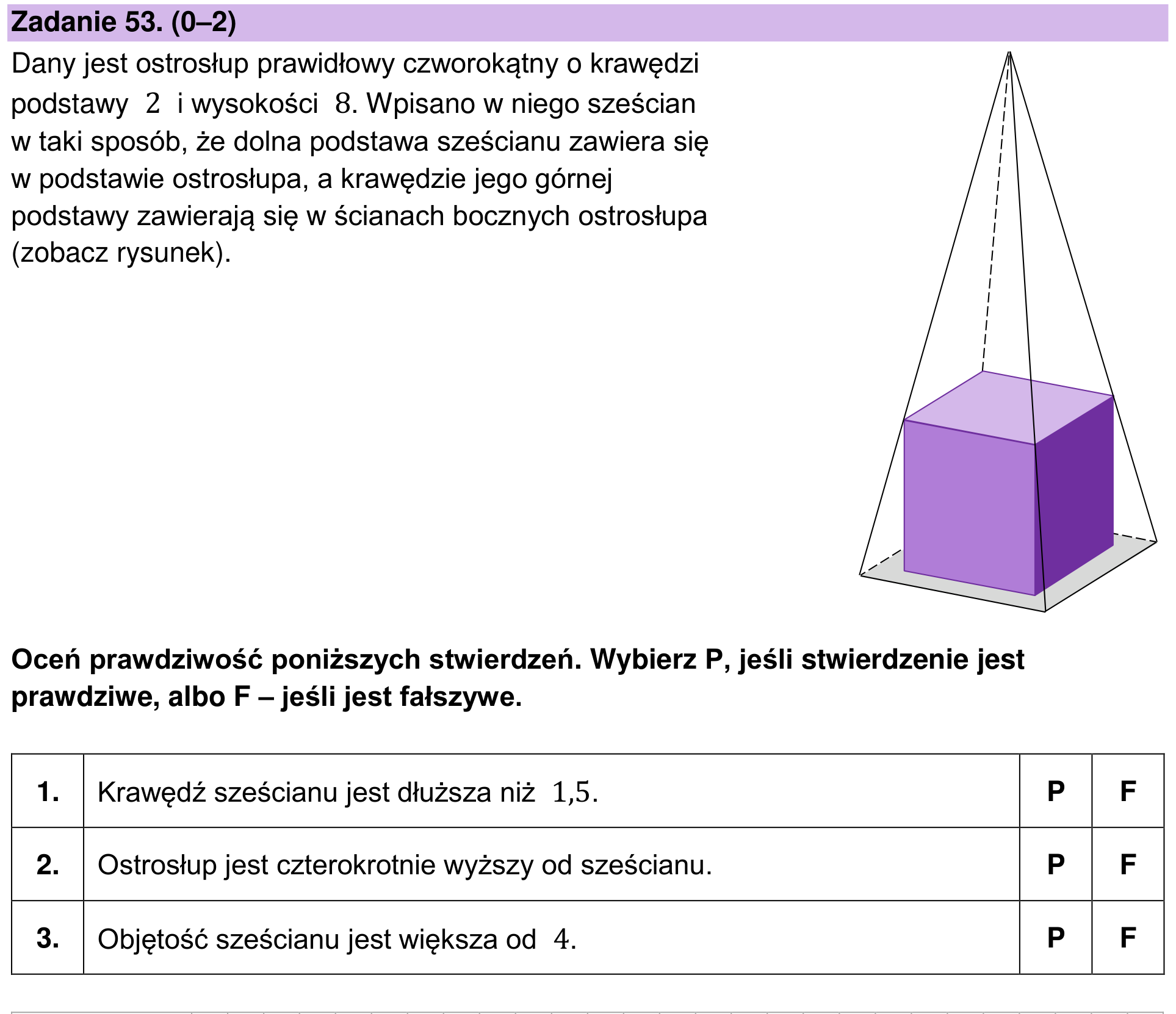 Zbiór zadań 2022 – podstawa, zadanie 53