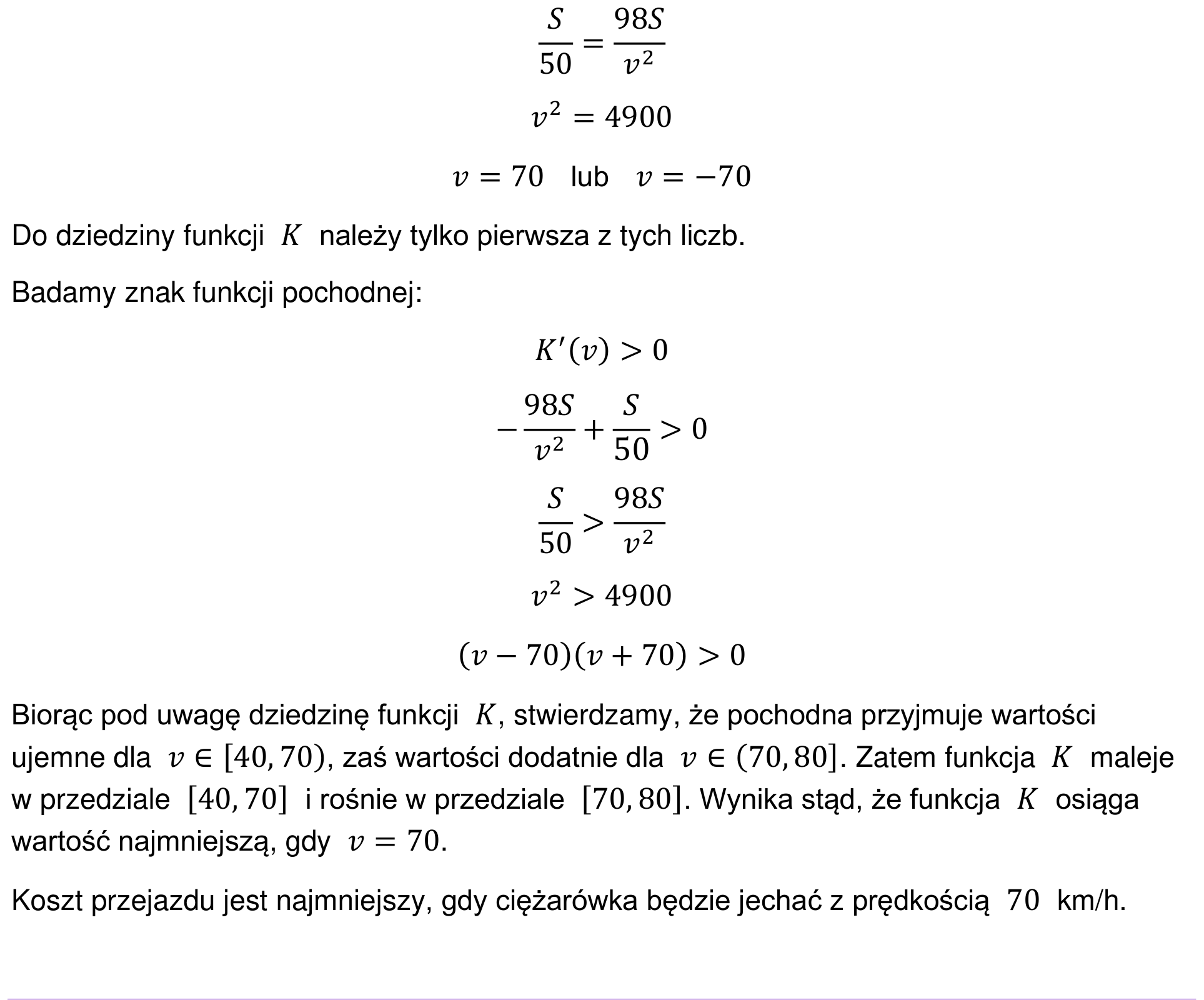 Zbiór zadań 2022 – rozszerzenie, odpowiedź do zadania 30, fragment 2