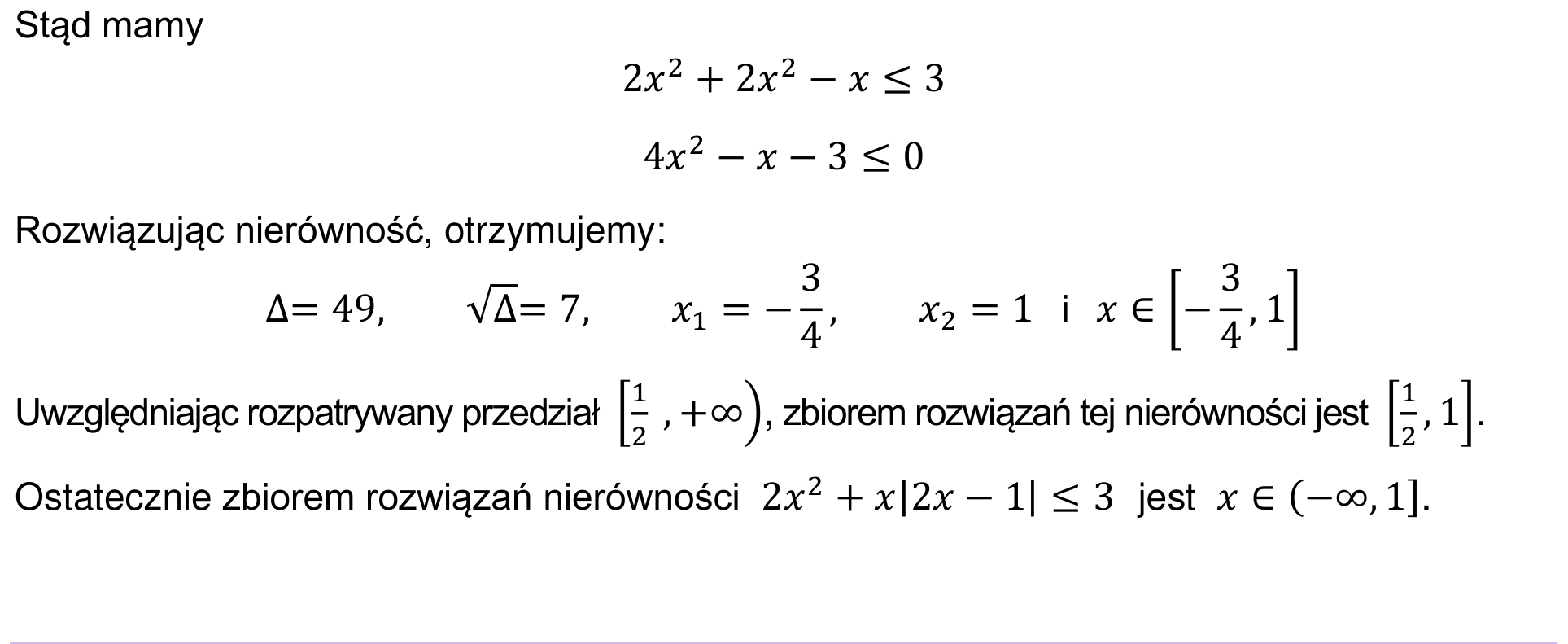 Zbiór zadań 2022 – rozszerzenie, odpowiedź do zadania 9, fragment 2