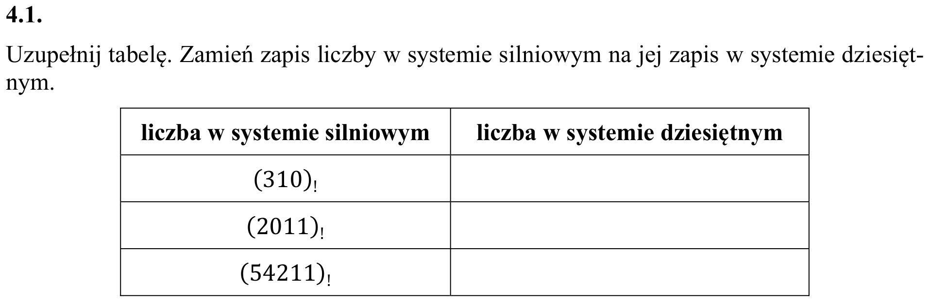 Zbiór zadań 2015, zadanie 4.1