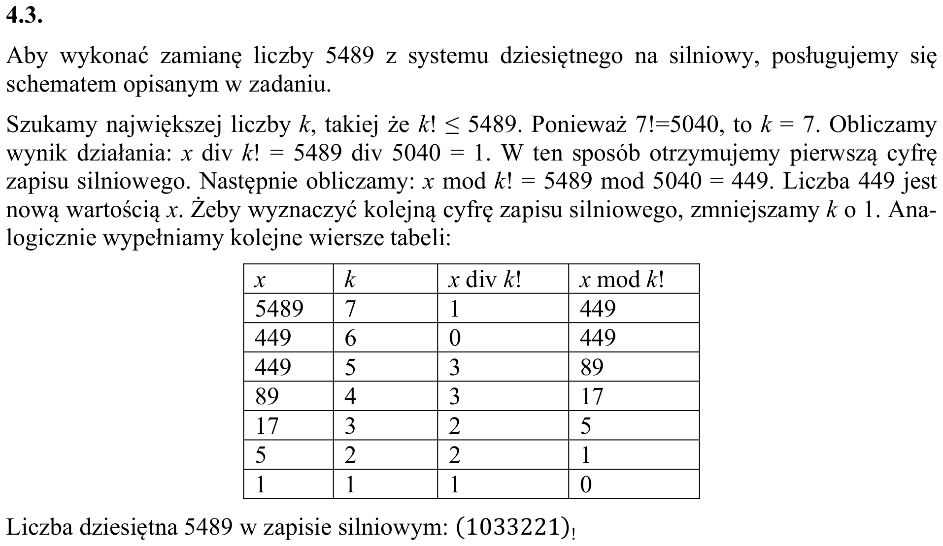 Zbiór zadań 2015, komentarz do zadania 4.3