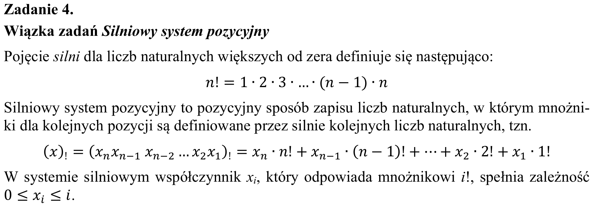 Zbiór zadań 2015, wstęp zadania 4, fragment 1