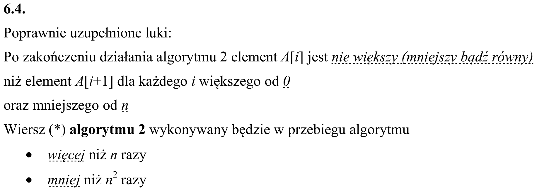 Zbiór zadań 2015, odpowiedź do zadania 6.4