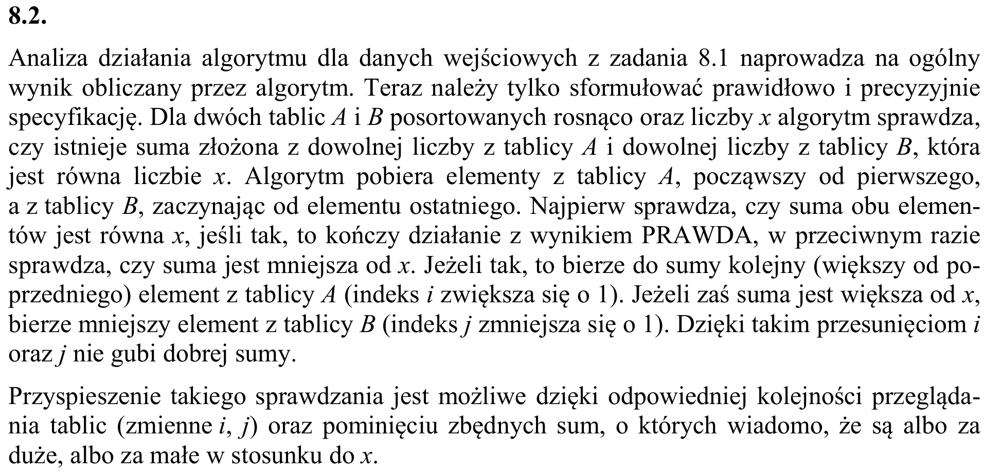 Zbiór zadań 2015, komentarz do zadania 8.2