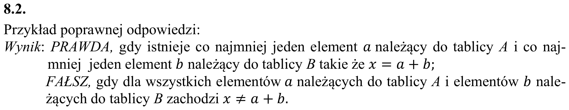 Zbiór zadań 2015, odpowiedź do zadania 8.2